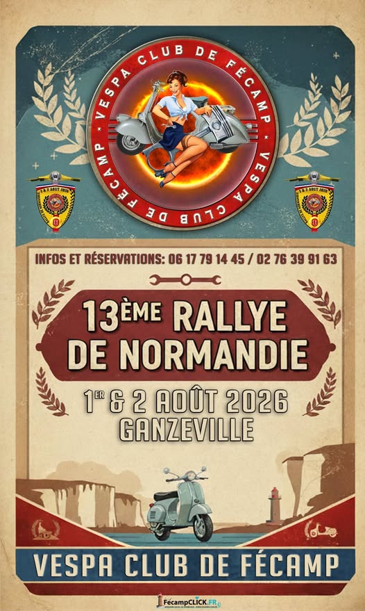 13ème Rallye Vespa de Normandie